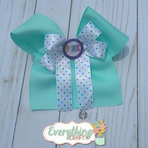 Handmade cheer style bow